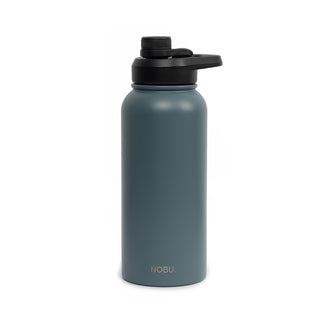 Active Bottle Iron Grey 1000 ml fondo blanco